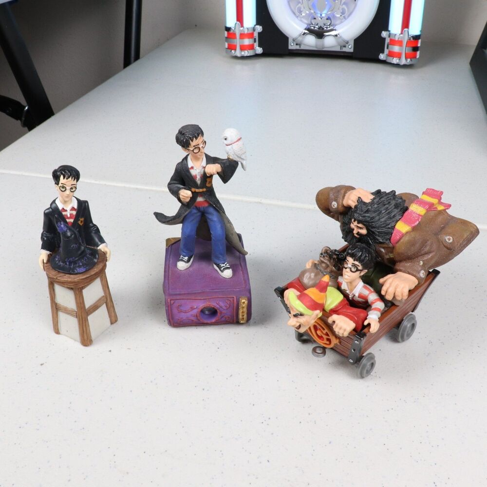 Harry Potter lot of 3 Vault Cart Storyteller Sculpted Box